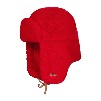 Barts Hats Lucerne Bomber Faux Fur Trapper Hat - Red