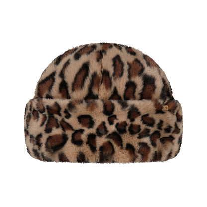 Barts Hats Cherrybush Leopard Faux Fur Winter Hat - Brown