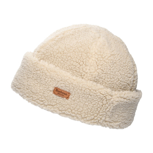 Barbour Hats Cathy Sherpa Winter Hat - Ecru