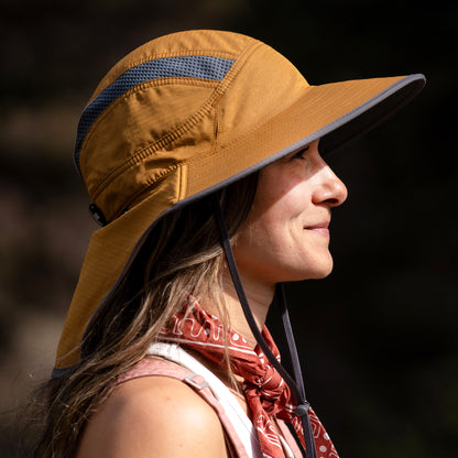Sunday Afternoons Hats Ultra Adventure Water Resistant Sun Hat - Burnt Sienna