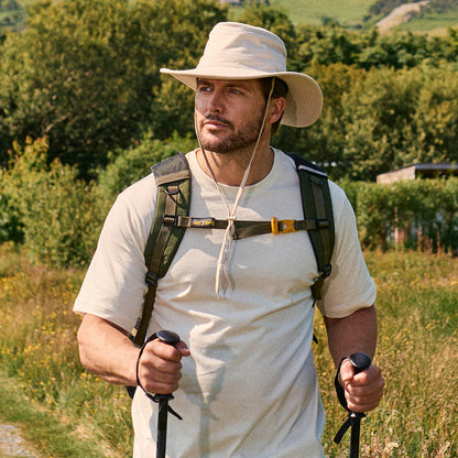 Failsworth Hats Ranger Cotton Sun Hat - Stone