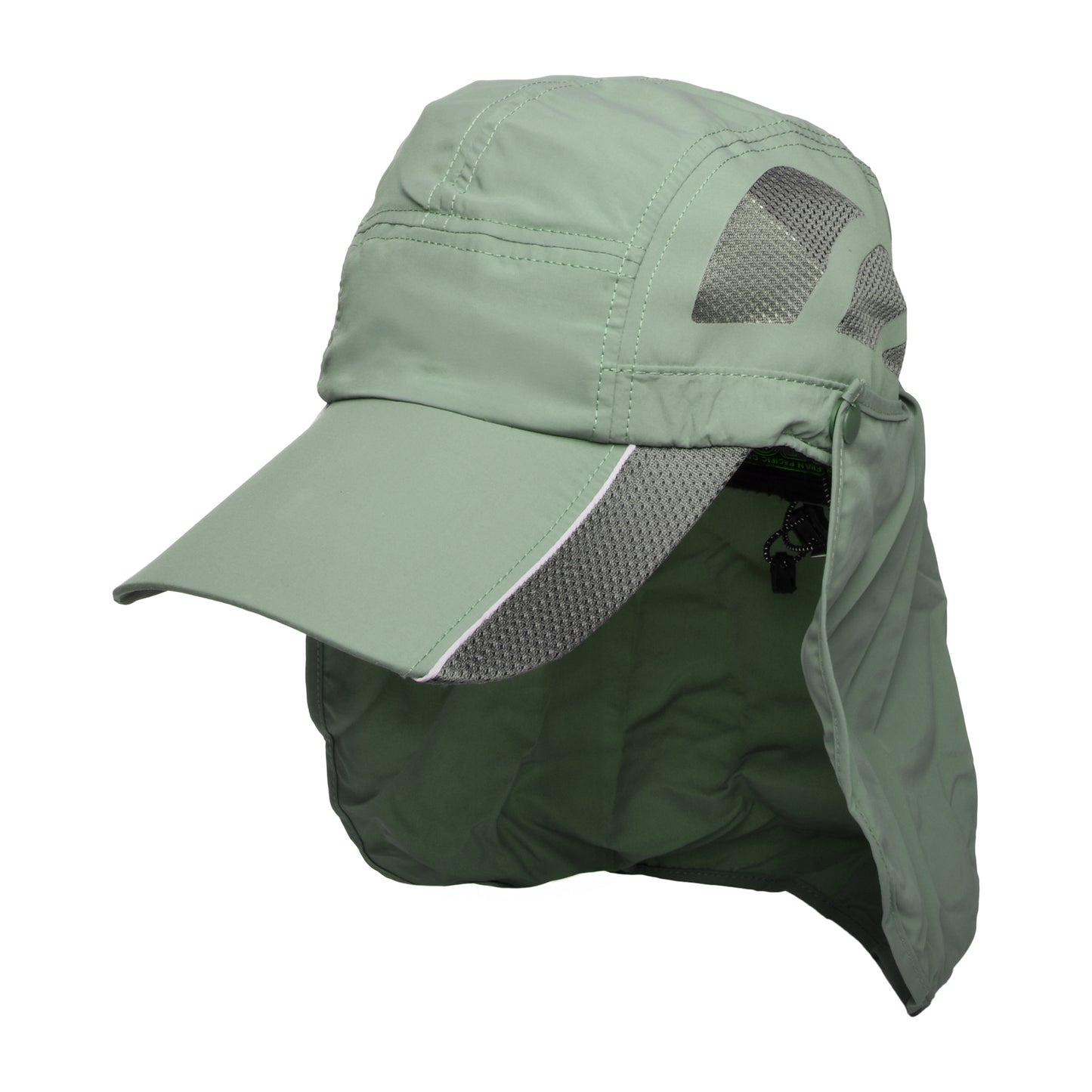 Dorfman Pacific Hats Umbra Fishing Flap Cap - Olive