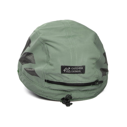 Dorfman Pacific Hats Umbra Fishing Flap Cap - Olive