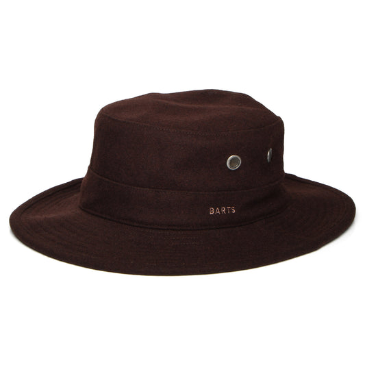 Barts Hats Deirmid Wool Blend Winter Hat - Dark Brown