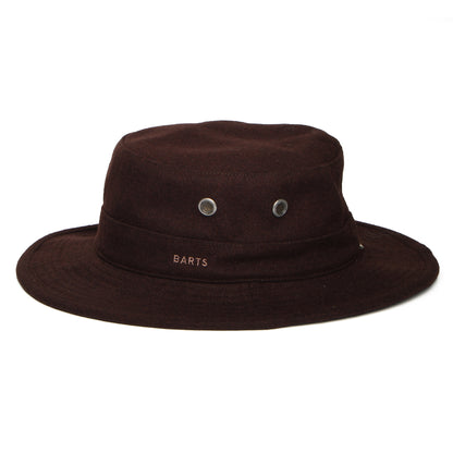 Barts Hats Deirmid Wool Blend Winter Hat - Dark Brown