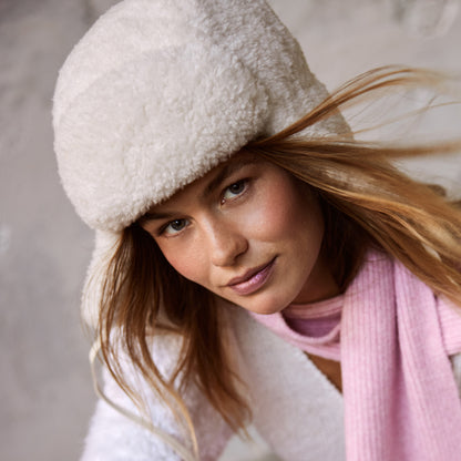Barts Hats Bantota Sherpa Trapper Hat - Cream