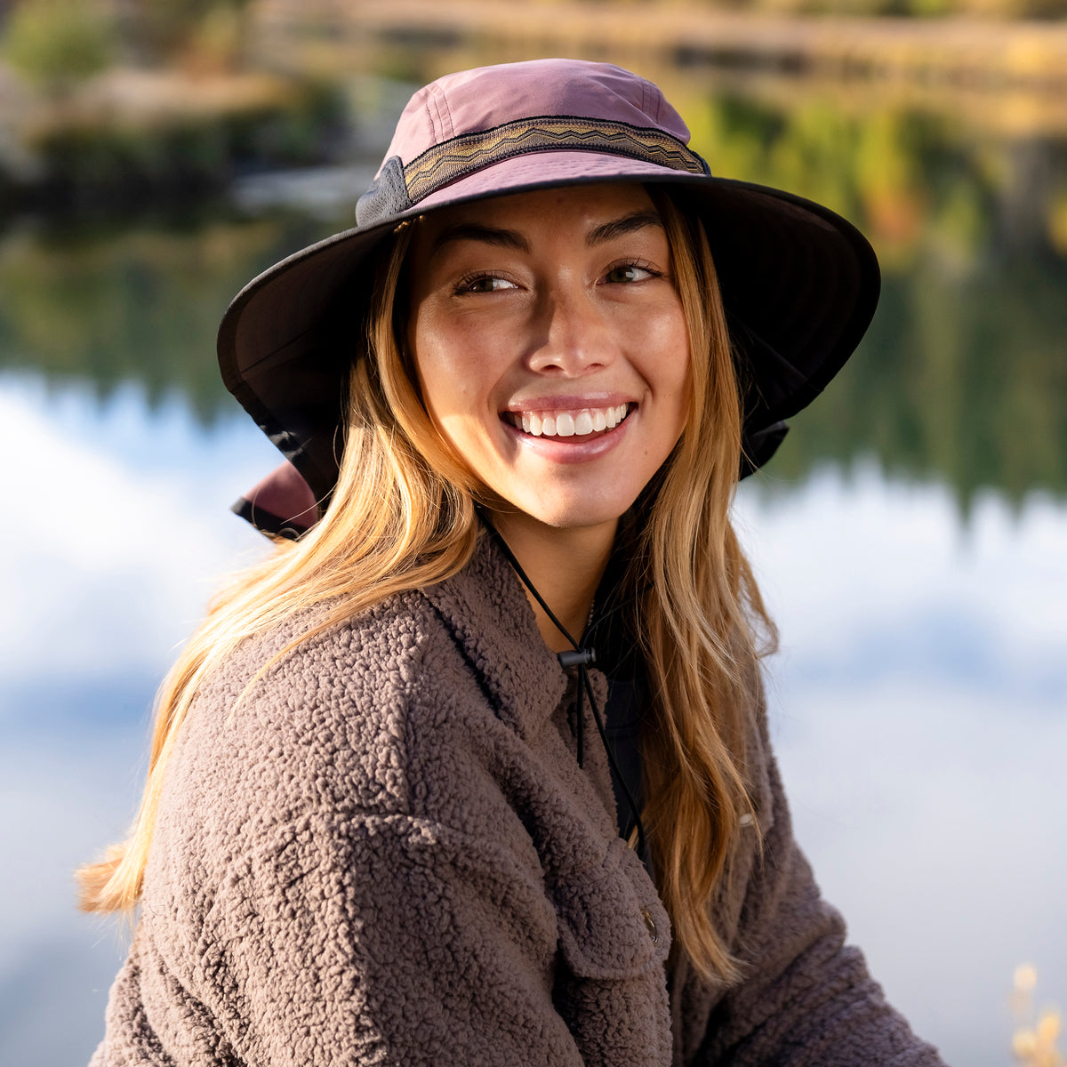 Sunday Afternoons Hats Original Adventure Water Resistant Sun Hat - Berry