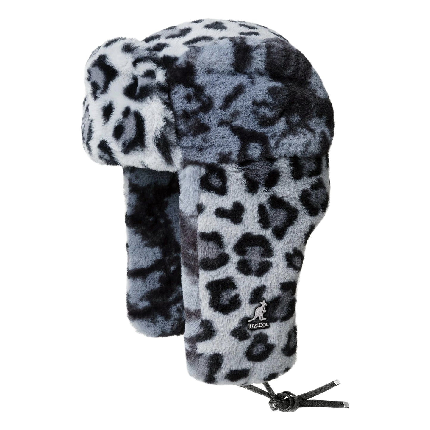 Kangol Wild Faux Fur Trapper Hat - Grey