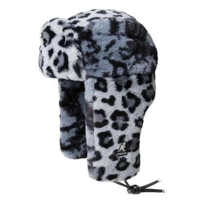 Kangol Wild Faux Fur Trapper Hat - Grey