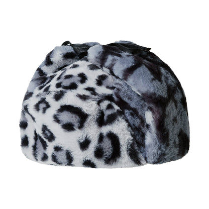 Kangol Wild Faux Fur Trapper Hat - Grey