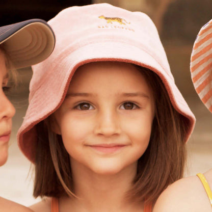 Barts Hats Kids Tolom Terrycloth Bucket Hat - Pink