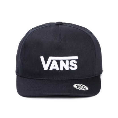 Vans Hats Kids Drop V Logo Curved Brim Snapback Cap - Midnight