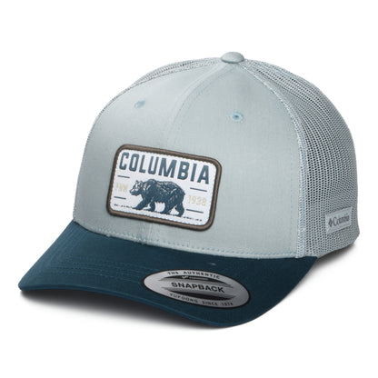 Columbia Hats Kids Bear Trucker Cap - Light Blue-Teal