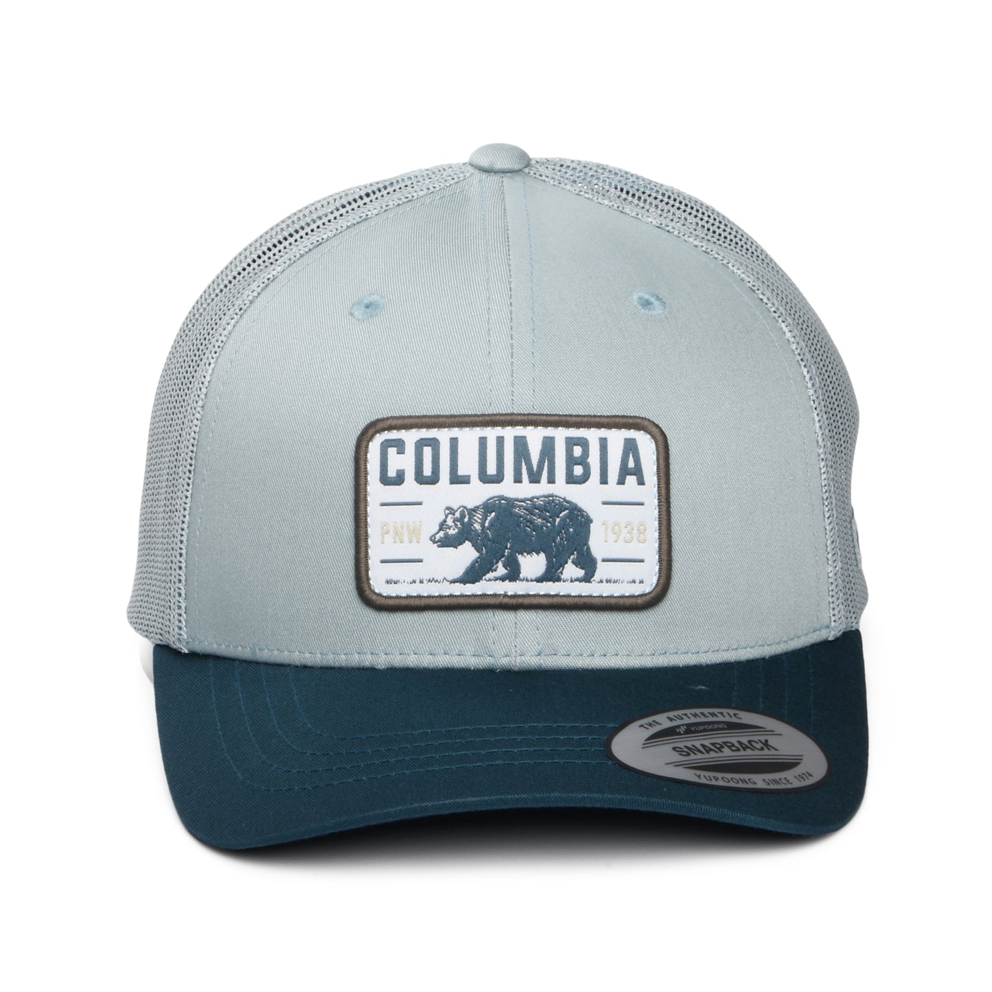Columbia Hats Kids Bear Trucker Cap - Light Blue-Teal