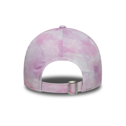 New Era Kids 9TWENTY L.A. Dodgers Baseball Cap - MLB Tie Dye - Pink-White