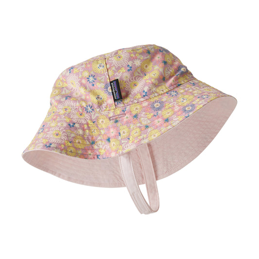 Patagonia Hats Baby Fruity Times Reversible Sun Bucket Hat - Dusky Pink-Multi