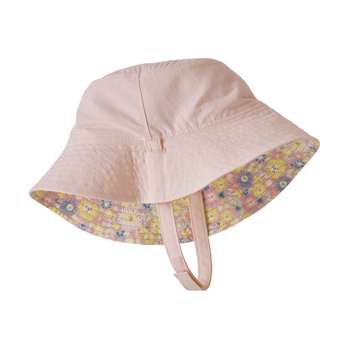 Patagonia Hats Baby Fruity Times Reversible Sun Bucket Hat - Dusky Pink-Multi