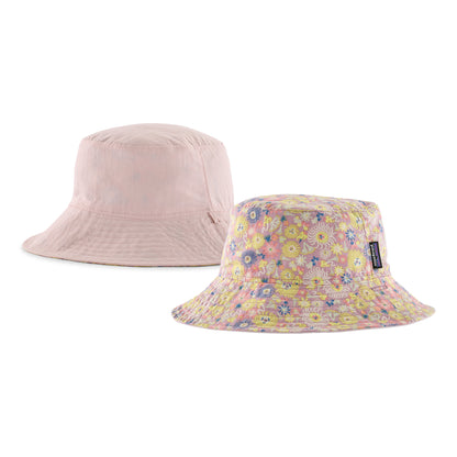 Patagonia Hats Baby Fruity Times Reversible Sun Bucket Hat - Dusky Pink-Multi