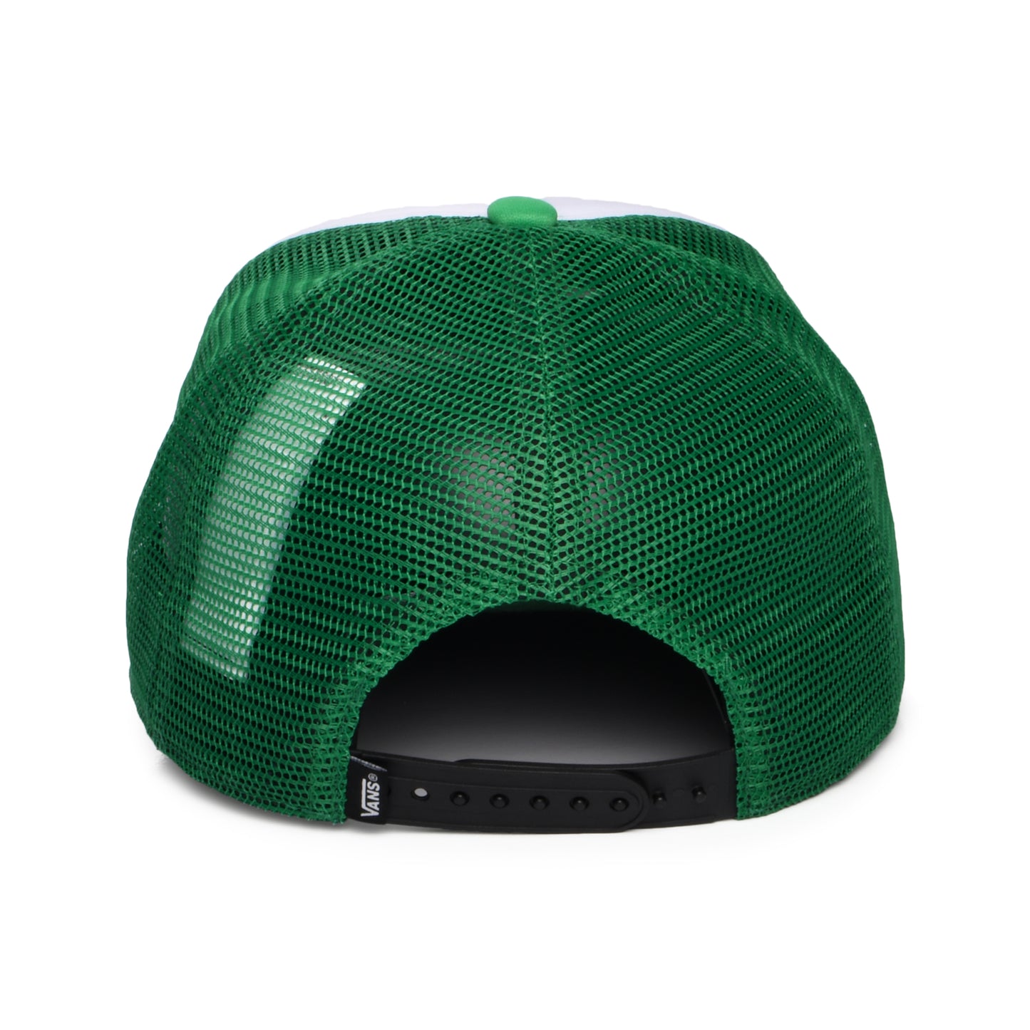 Vans Hats Kids Classic Patch Curved Brim Trucker Cap - White-Bright Green