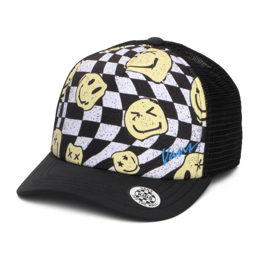 Vans Hats Kids Twisted Trucker Cap - Black-White