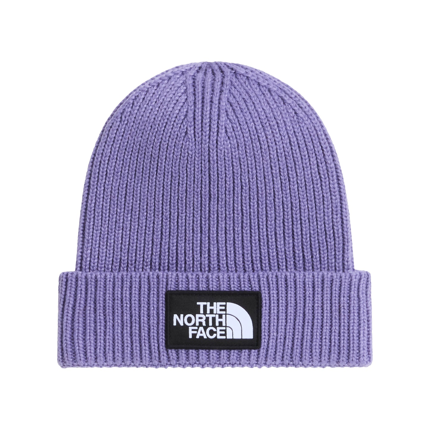 The North Face Hats Kids TNF Logo Box Recycled Cuffed Beanie Hat - Lavender