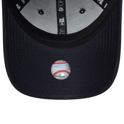 New Era Kids 9FORTY New York Yankees Baseball Cap - MLB Heart Icon - Navy-White