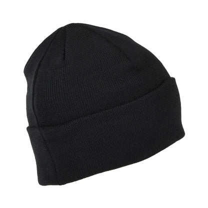 Timberland Hats Tonal 3D Embroidery Recycled Beanie Hat - Black