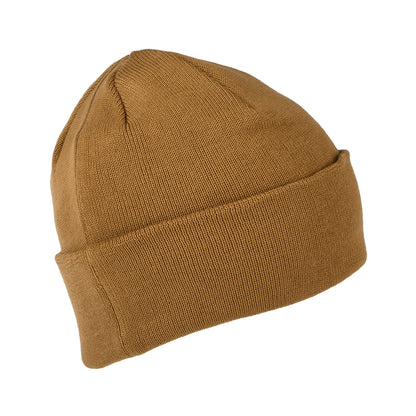 Timberland Hats Tonal 3D Embroidery Recycled Beanie Hat - Wheat