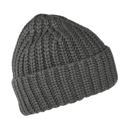 The North Face Hats Chunky Knit Fisherman Beanie Hat - Heather Grey
