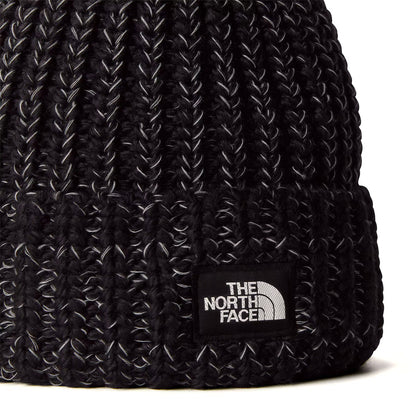 The North Face Hats Cozy Chunky Cabin Bobble Hat - Black-White
