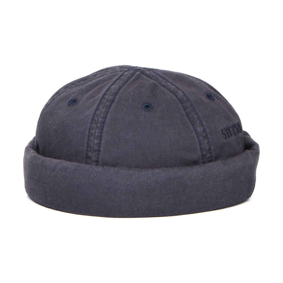 Stetson Hats Cotton Docker Beanie Hat - Navy Blue