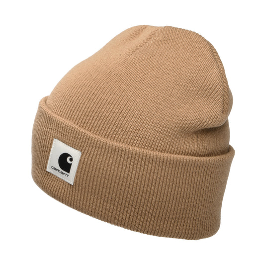 Carhartt WIP Hats Ashley Cuffed Beanie Hat - Tan