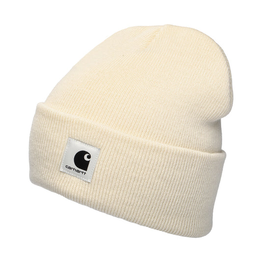 Carhartt WIP Hats Ashley Cuffed Beanie Hat - Off White