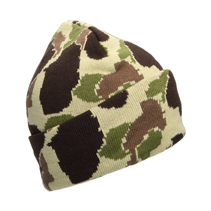 Carhartt WIP Hats Duck Jacquard Beanie Hat - Camouflage