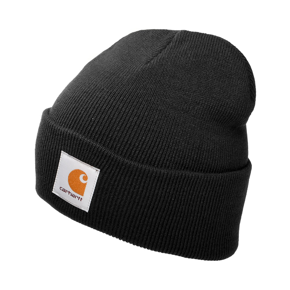 Carhartt WIP Hats Short Watch Cap Beanie Hat - Black