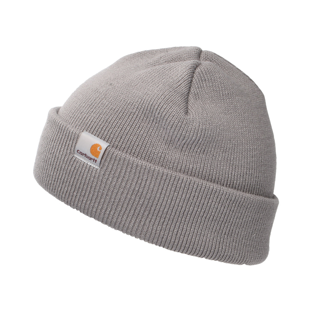 Carhartt WIP Hats Stratus Short Watch Beanie Hat - Grey