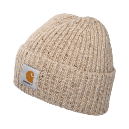 Carhartt WIP Hats Anglistic Beanie Hat - Beige