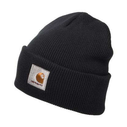 Carhartt WIP Hats Ohio Organic Cotton Beanie Hat - Black