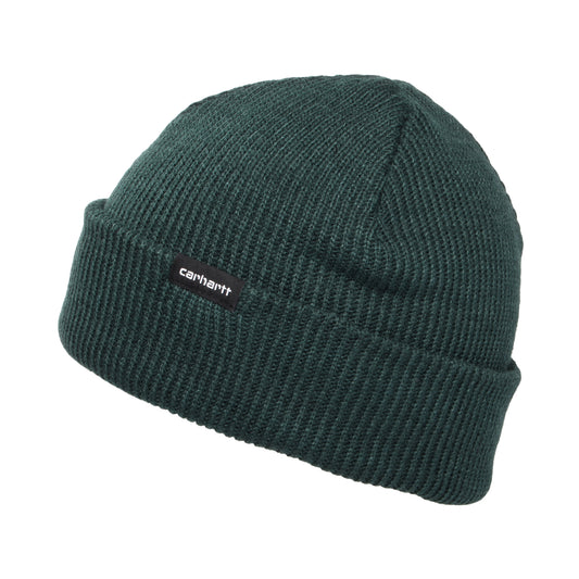 Carhartt WIP Hats Gordan Recycled Cuffed Beanie Hat - Forest
