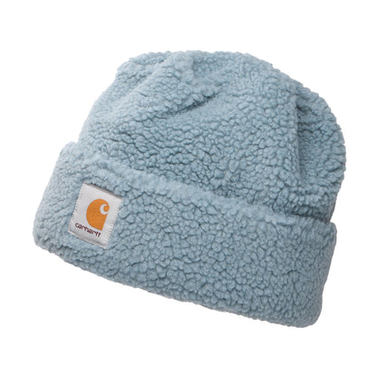 Carhartt WIP Hats Prentis Pile Fleece Beanie Hat - Ice Blue