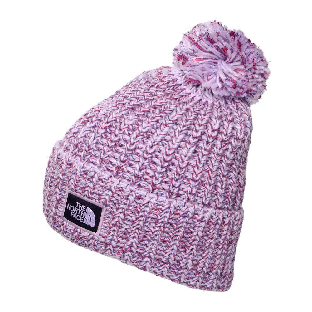 The North Face Hats Cozy Chunky Cabin Bobble Hat - Lilac