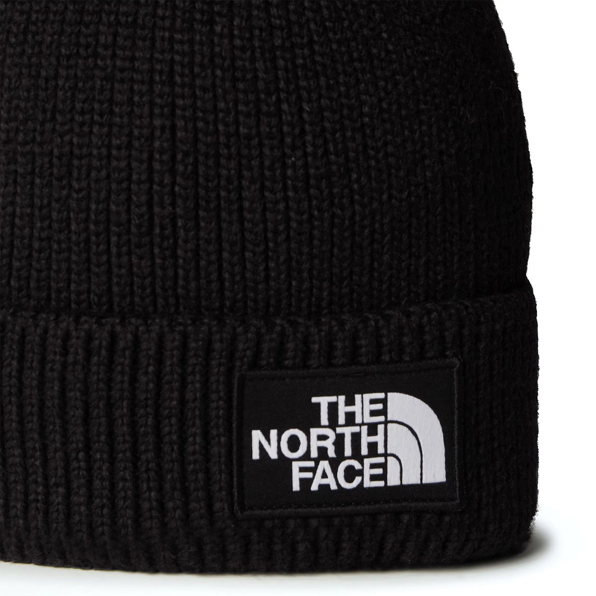 The North Face Hats TNF Logo Box Recycled Beanie Hat - Black