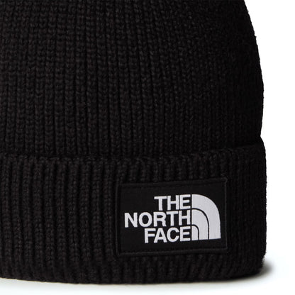 The North Face Hats TNF Logo Box Recycled Beanie Hat - Black