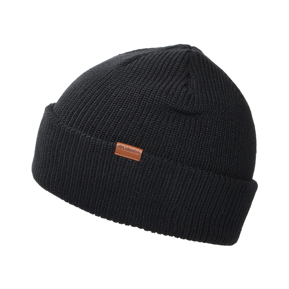 Columbia Hats Portside Repreve Fisherman Beanie Hat - Black