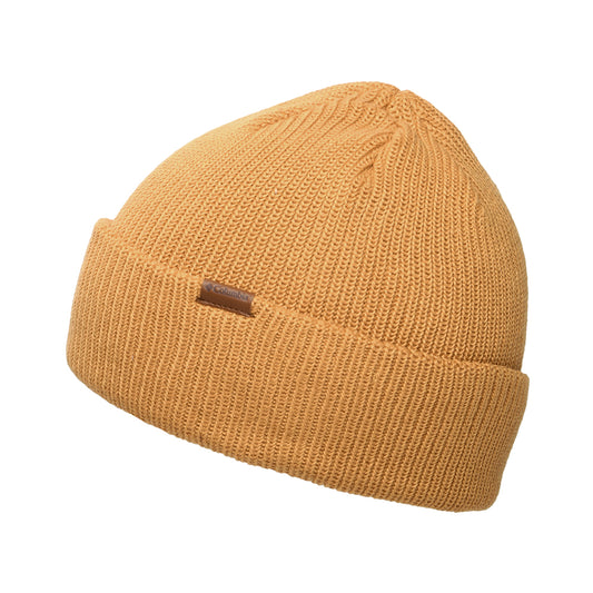 Columbia Hats Portside Repreve Fisherman Beanie Hat - Mustard