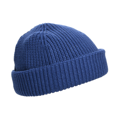Barbour Hats Mosely Fisherman Beanie Hat - Ink Blue