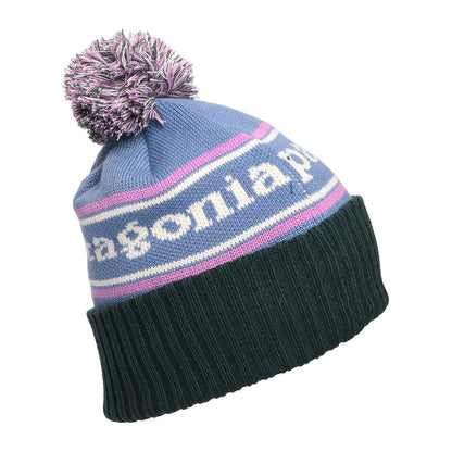 Patagonia Hats Park Stripe Powder Town Bobble Hat - Blue-Purple-Dark Green