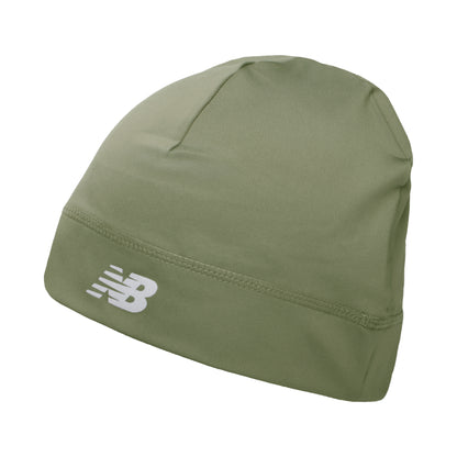 New Balance Hats Lightweight Skull Beanie Hat - Dark Olive