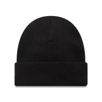 New Era Chicago Bulls Beanie Hat - NBA Mini Logo Cuff - Black