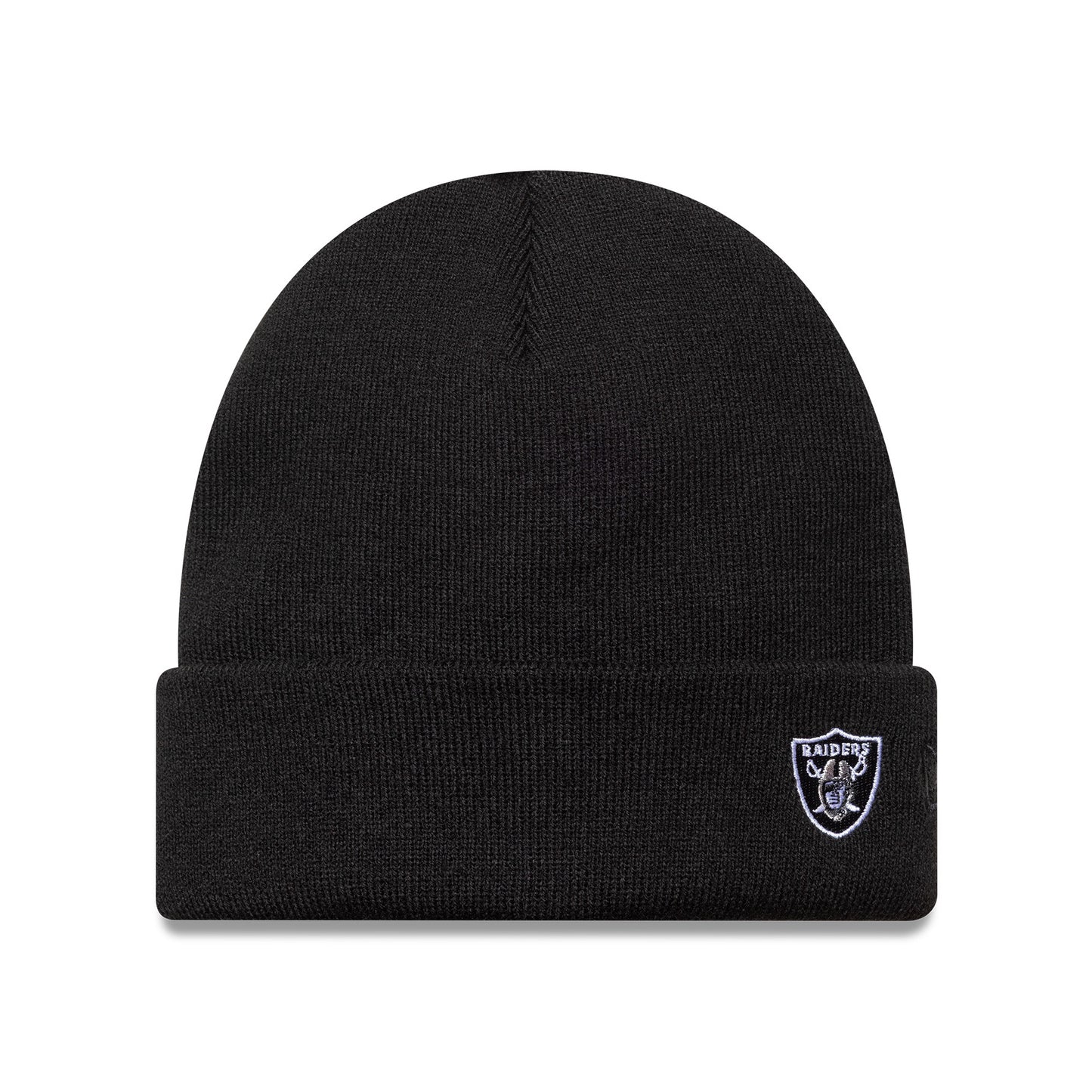 New Era Las Vegas Raiders Beanie Hat - NFL Mini Logo Cuff - Black